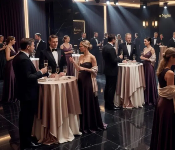 Elegancki wieczorny event z kasynową strefą rozrywki w Warszawie