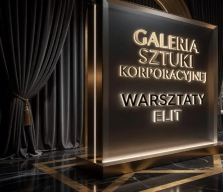 Eleganckie spersonalizowane oznakowanie na wydarzeniu tematycznym