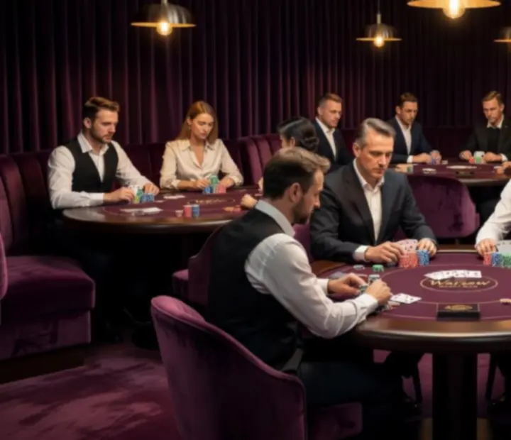 Stylowy Poker Event w centrum Warszawy z profesjonalnymi stołami